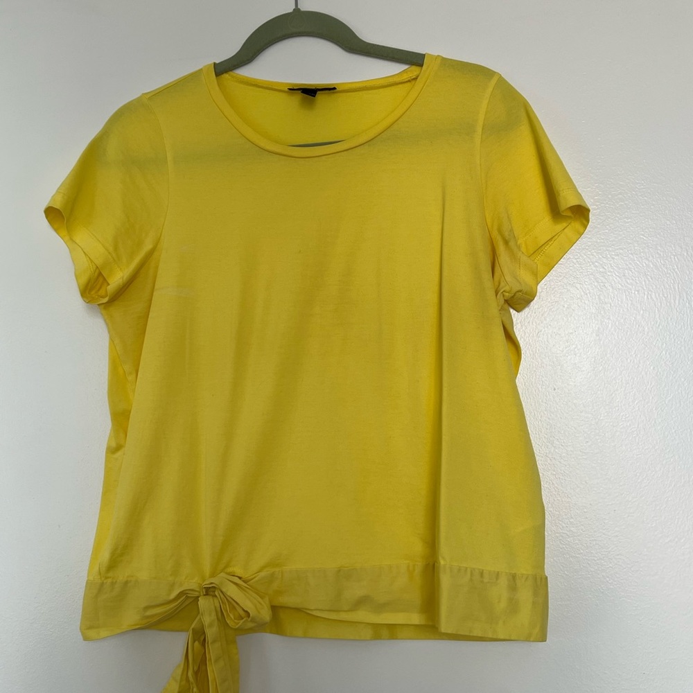 J. Crew side tie t-shirt